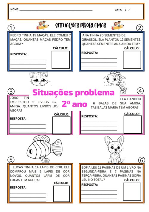 PROBLEMAS DE 2º ANO - Imagem 4