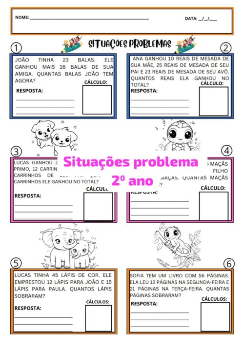PROBLEMAS DE 2º ANO - Imagem 3