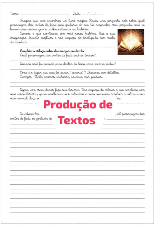 "Produção de Textos: Temas Variados para 4º e 5º Ano" - Imagem 5
