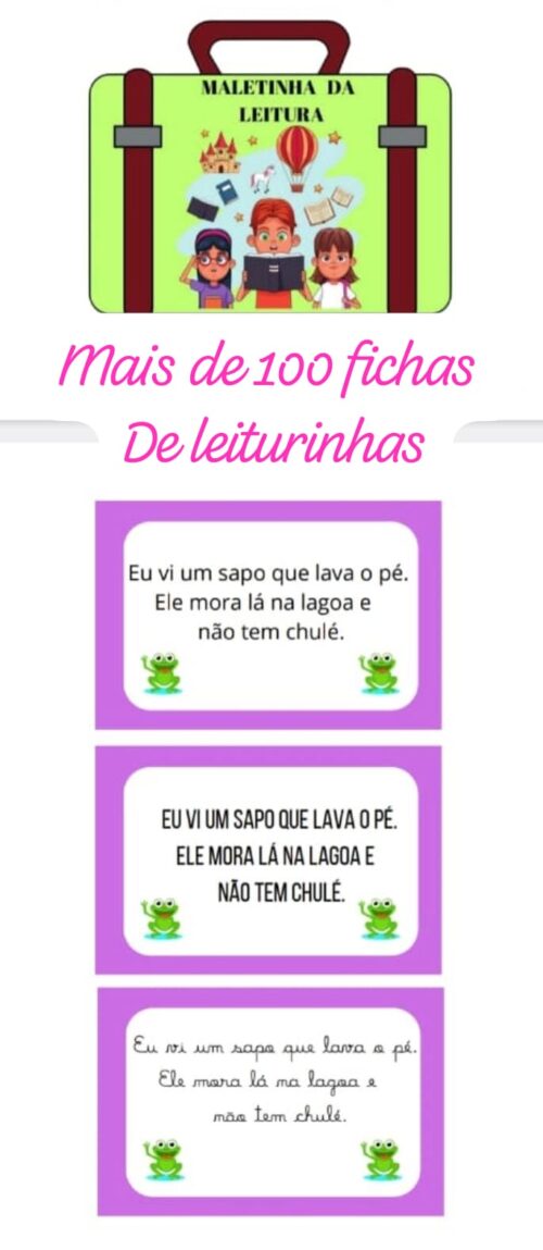 FICHAS - MINHAS LEITURINHAS - Image 2