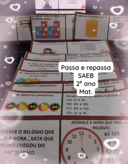 JOGO PASSA OU REPASSA 2º ANO MATEMÁTICA