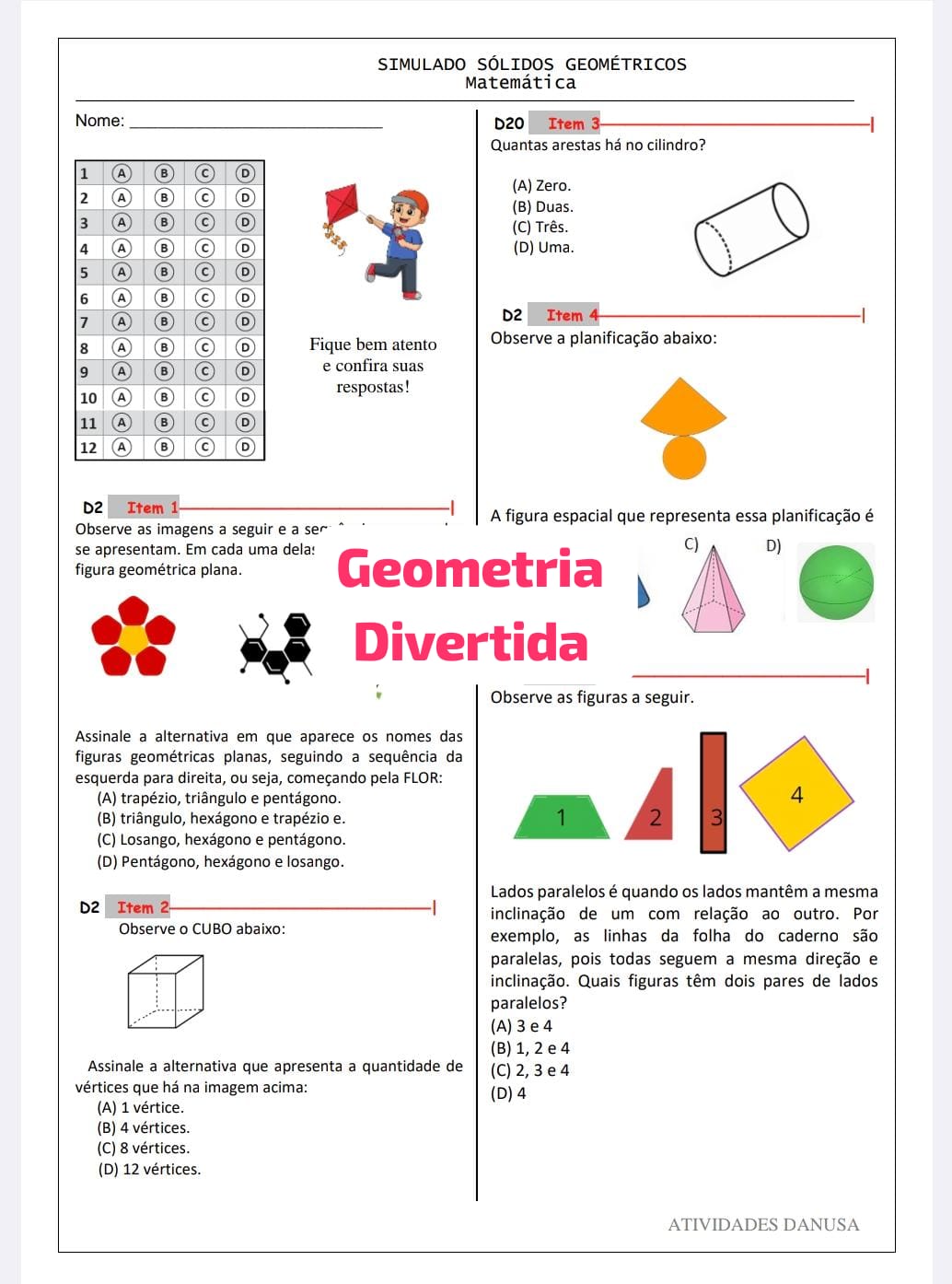 GEOMETRIA DIVERTIDA - Imagem 4