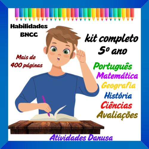 kit completo de 5º ano
