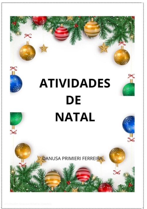 SEQUÊNCIA DIDÁTICA DE NATAL