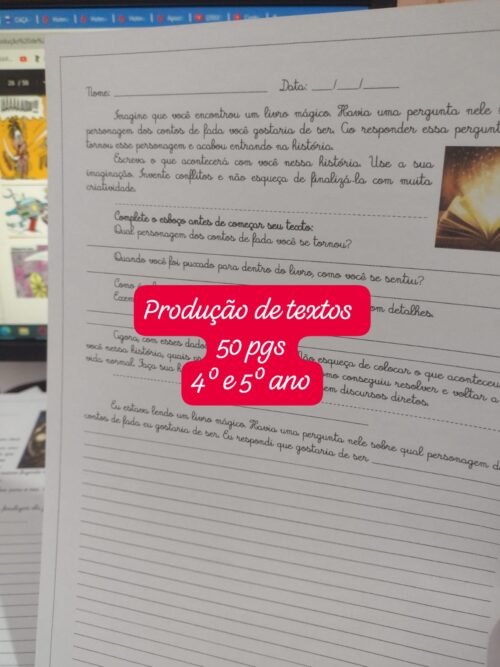 "Produção de Textos: Temas Variados para 4º e 5º Ano" - Image 4