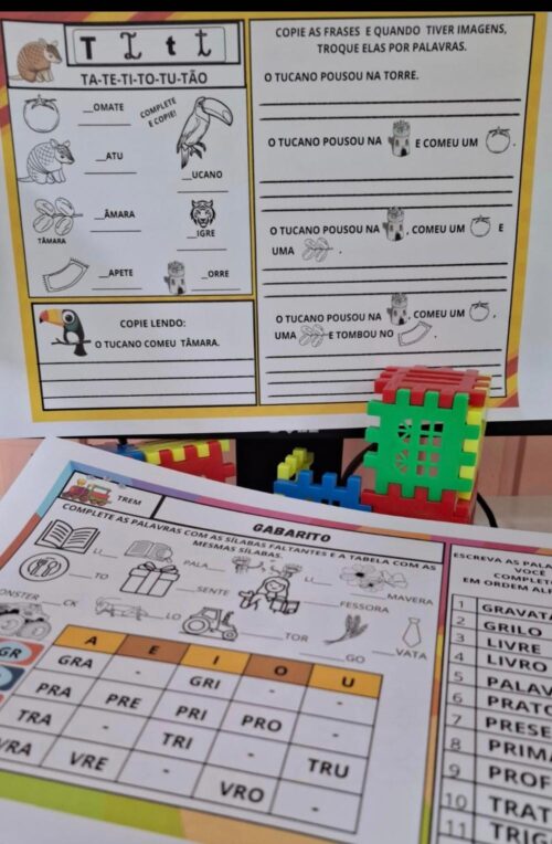 Atividades de escrita silábicas - Image 2