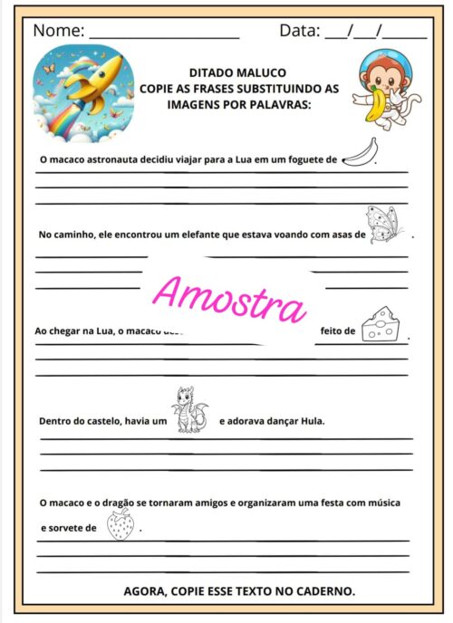 VOLTA ÀS AULAS- 4º ANO- ATIVIDADES E SONDAGENS - Image 2