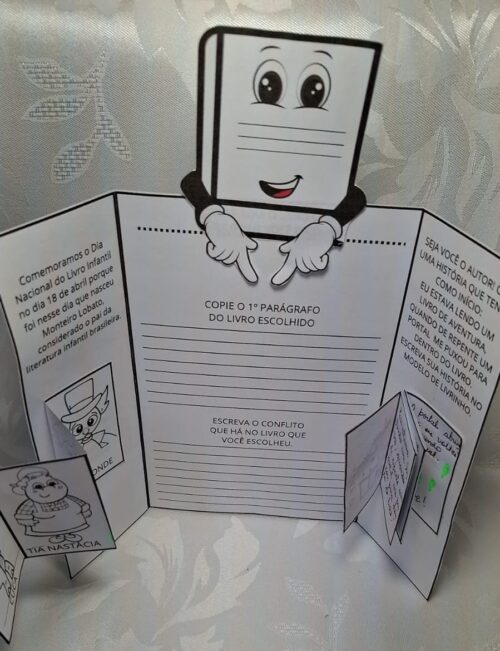 LAPBOOK DO DIA DO LIVRO - Image 2