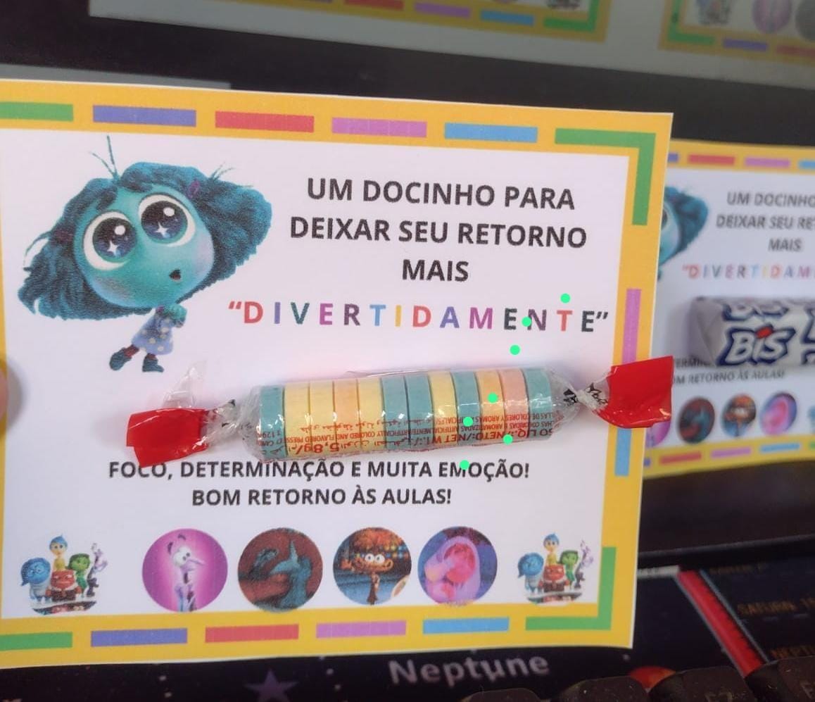 Lembrancinha de retorno às aulas