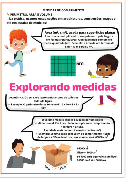 EXPLORANDO MEDIDAS 4⁰ e 5⁰ ano - Imagem 2