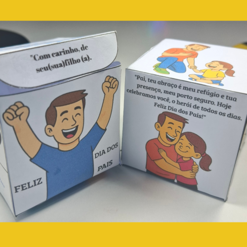 Caixinha criativa e afetiva " Dia dos Pais" - Imagem 5