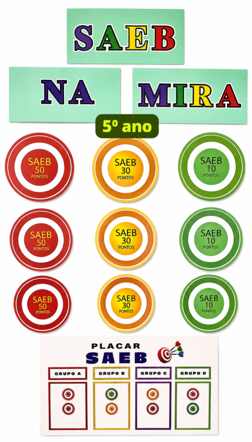 SAEB NA MIRA- JOGO DE MATEMÁTICA DE 5⁰ ANO