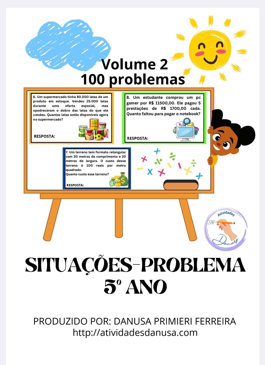 Situações problema 5⁰ ano Volume 2