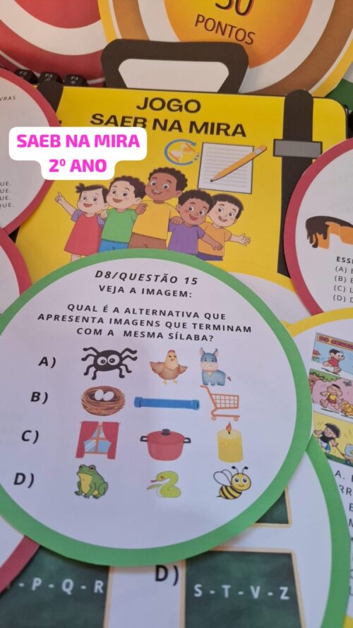 SAEB NA MIRA 2⁰ ANO LÍNGUA PORTUGUESA