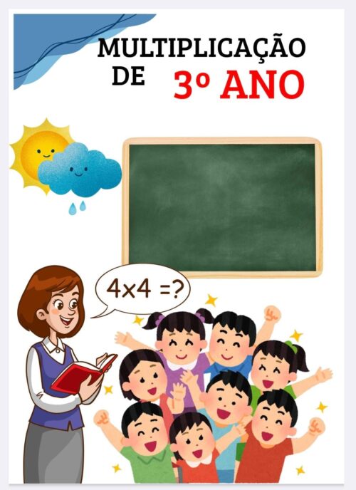 MULTIPLICAÇÃO DE 3º ANO