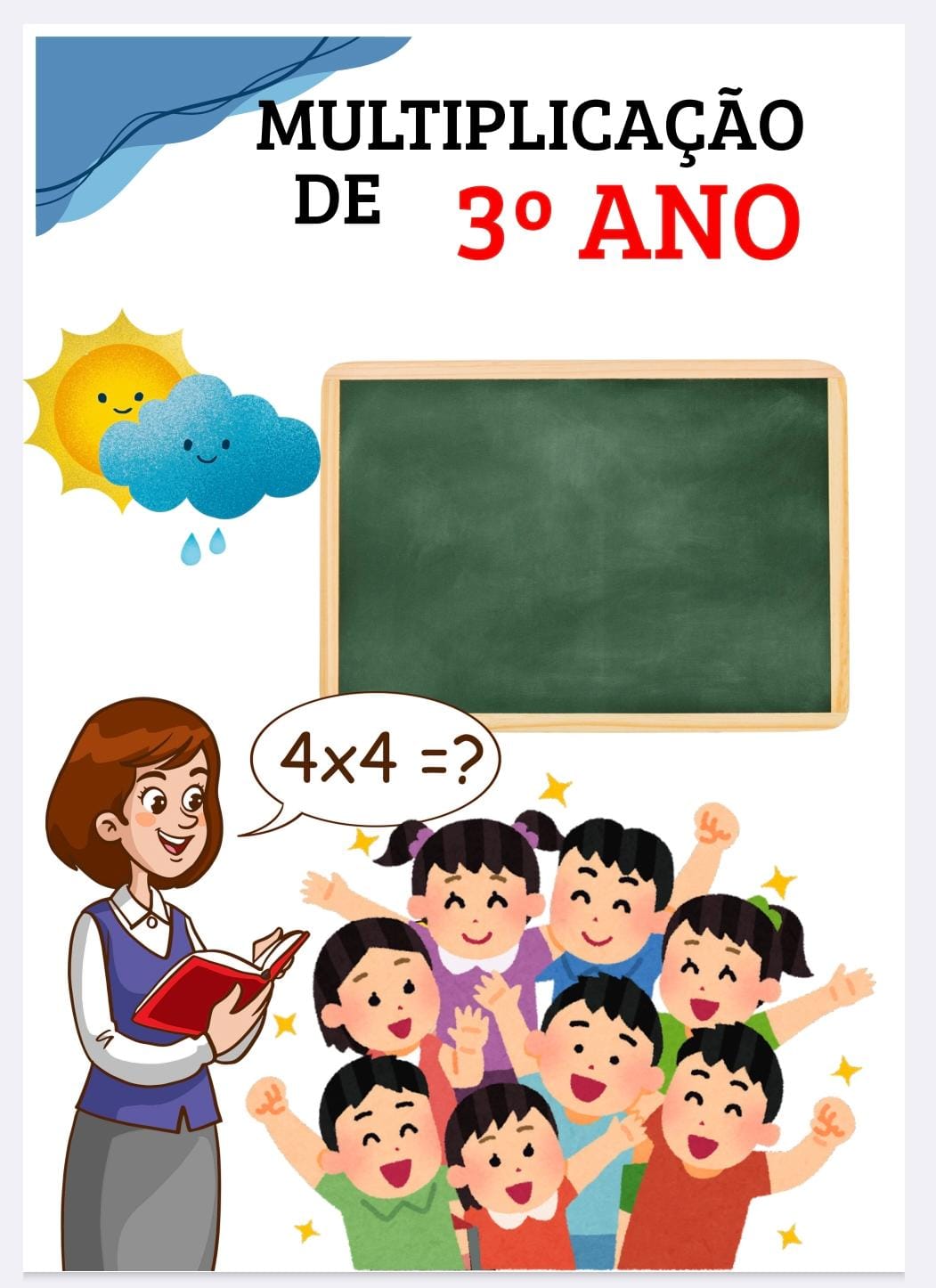 MULTIPLICAÇÃO DE 3º ANO