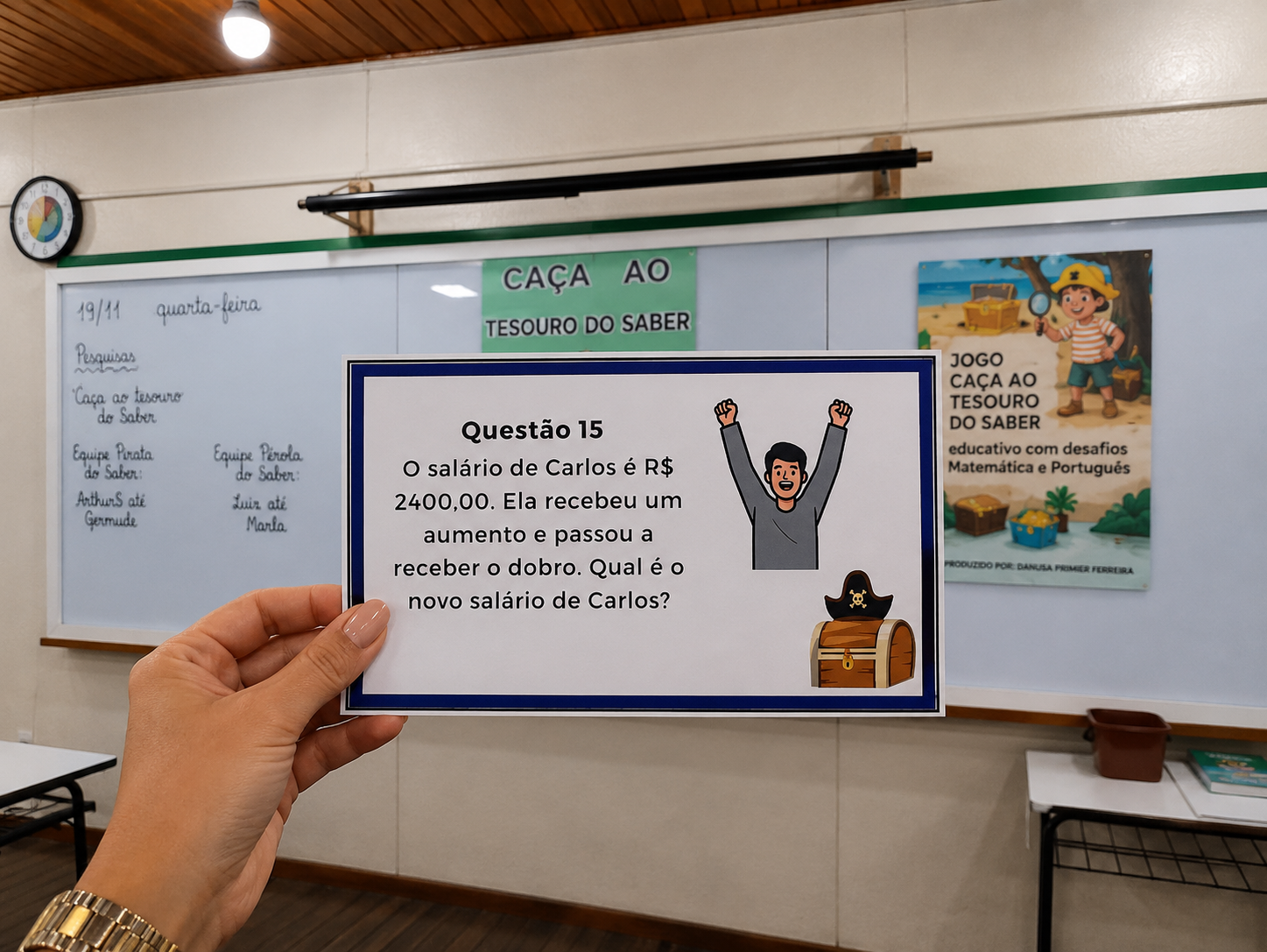 Jogo CAÇA AO TESOURO 4⁰ ano - Imagem 5