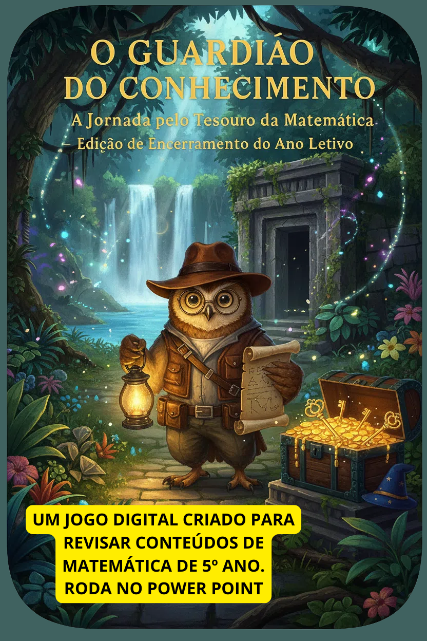 JOGO O GUARDIÃO DO CONHECIMENTO - DIGITAL MATEMÁTICA 5º ANO
