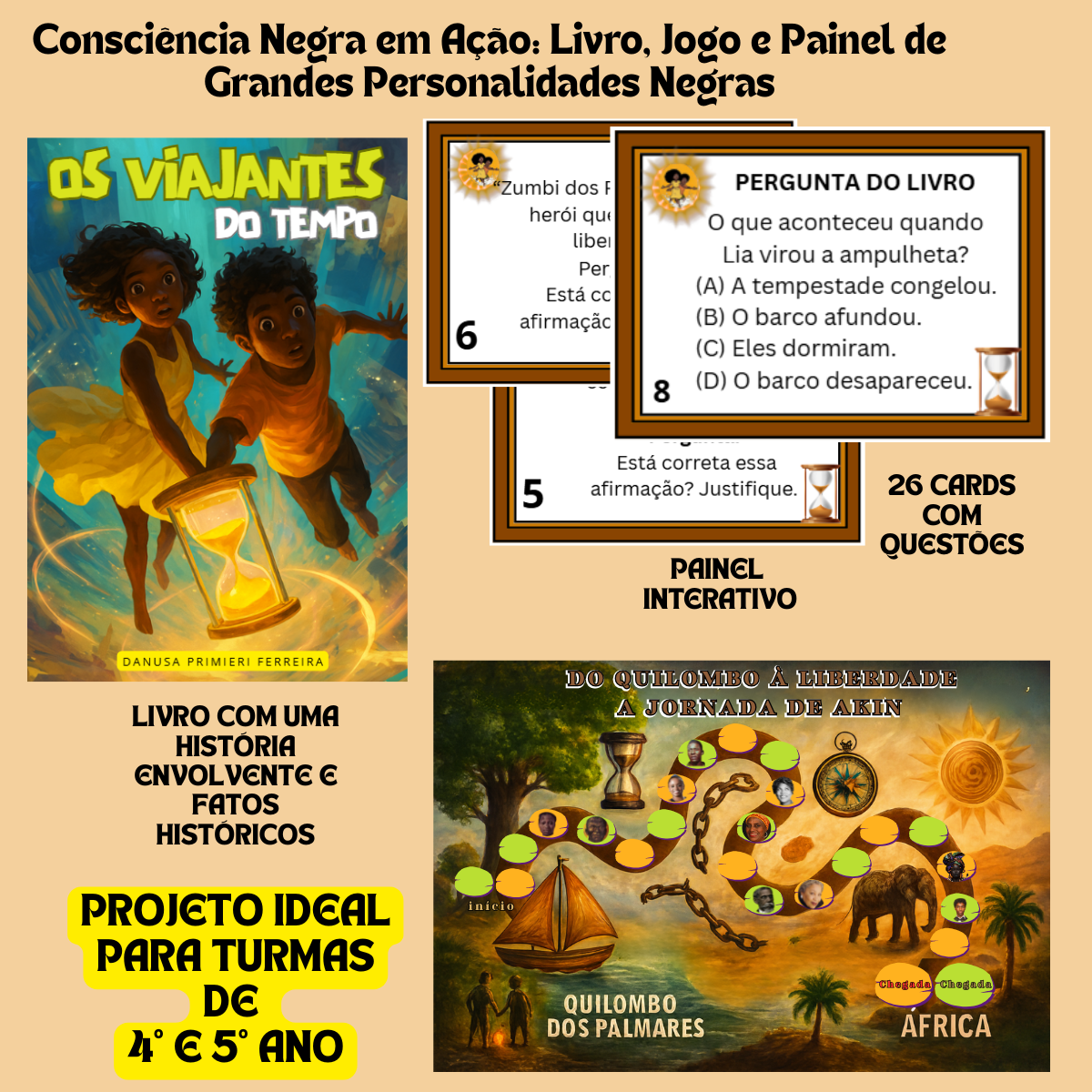 PROJETO CONSCIÊNCIA NEGRA EM AÇÃO - 4º E 5º ANO