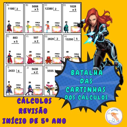 Batalha das cartinhas início de 5⁰ ano