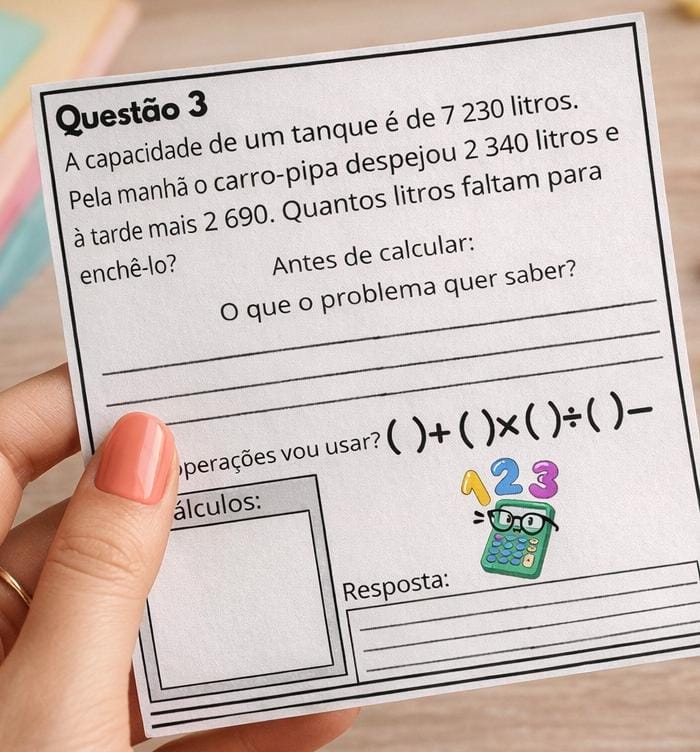 Decifrando Problemas Matemáticos 4⁰ e 5⁰ ano