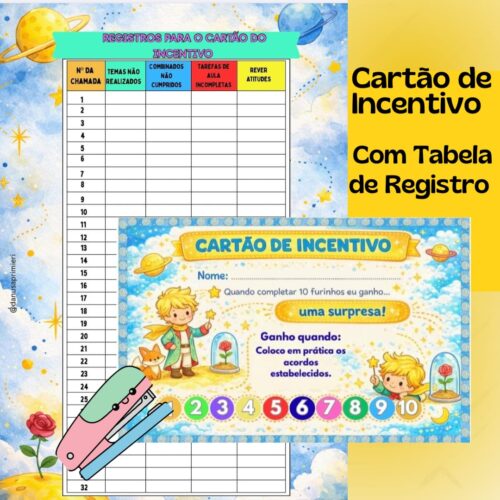 Cartão de incentivo