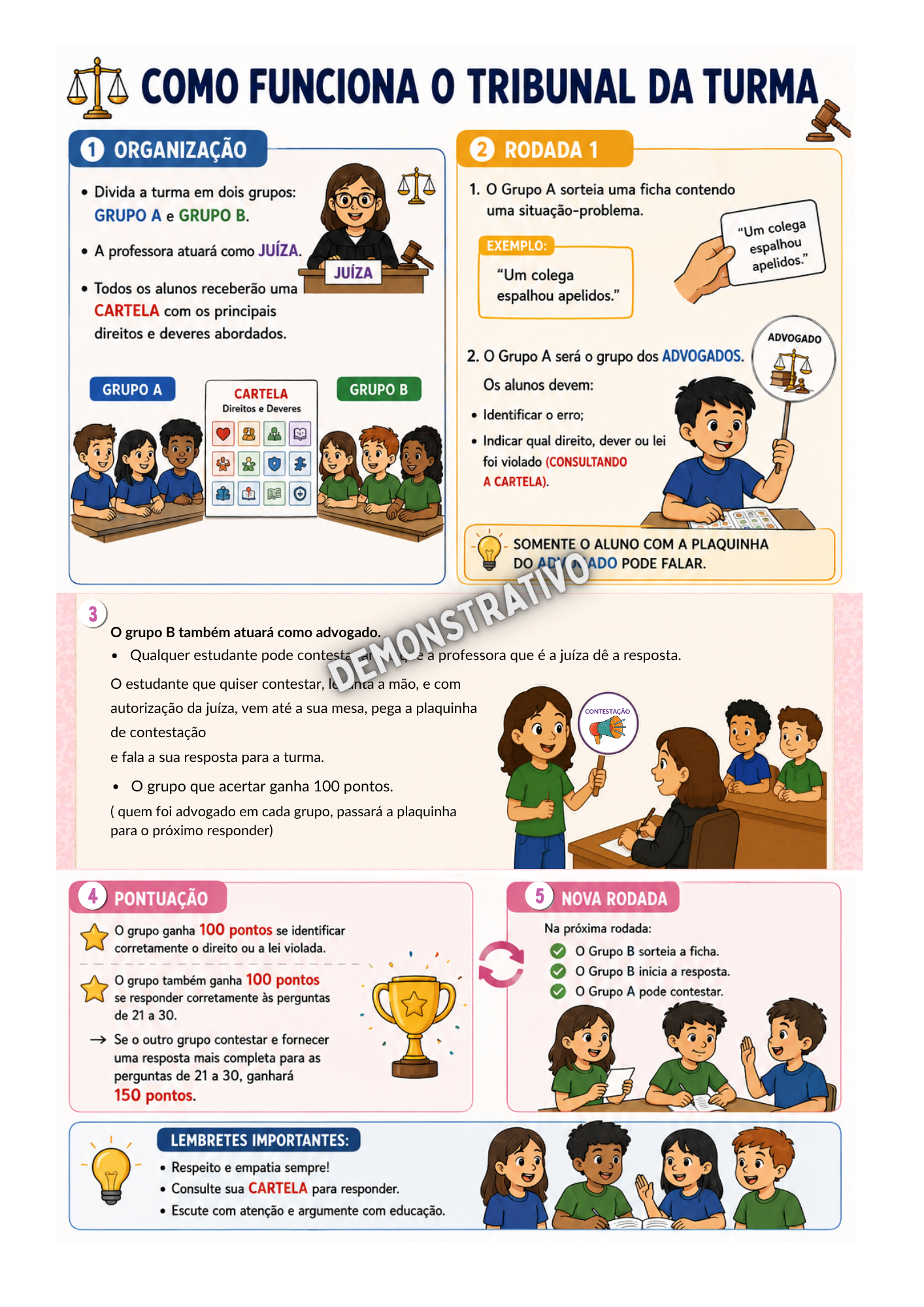 PROJETO CONVIVÊNCIA E CIDADANIA 4º E 5º ANO - Imagem 3