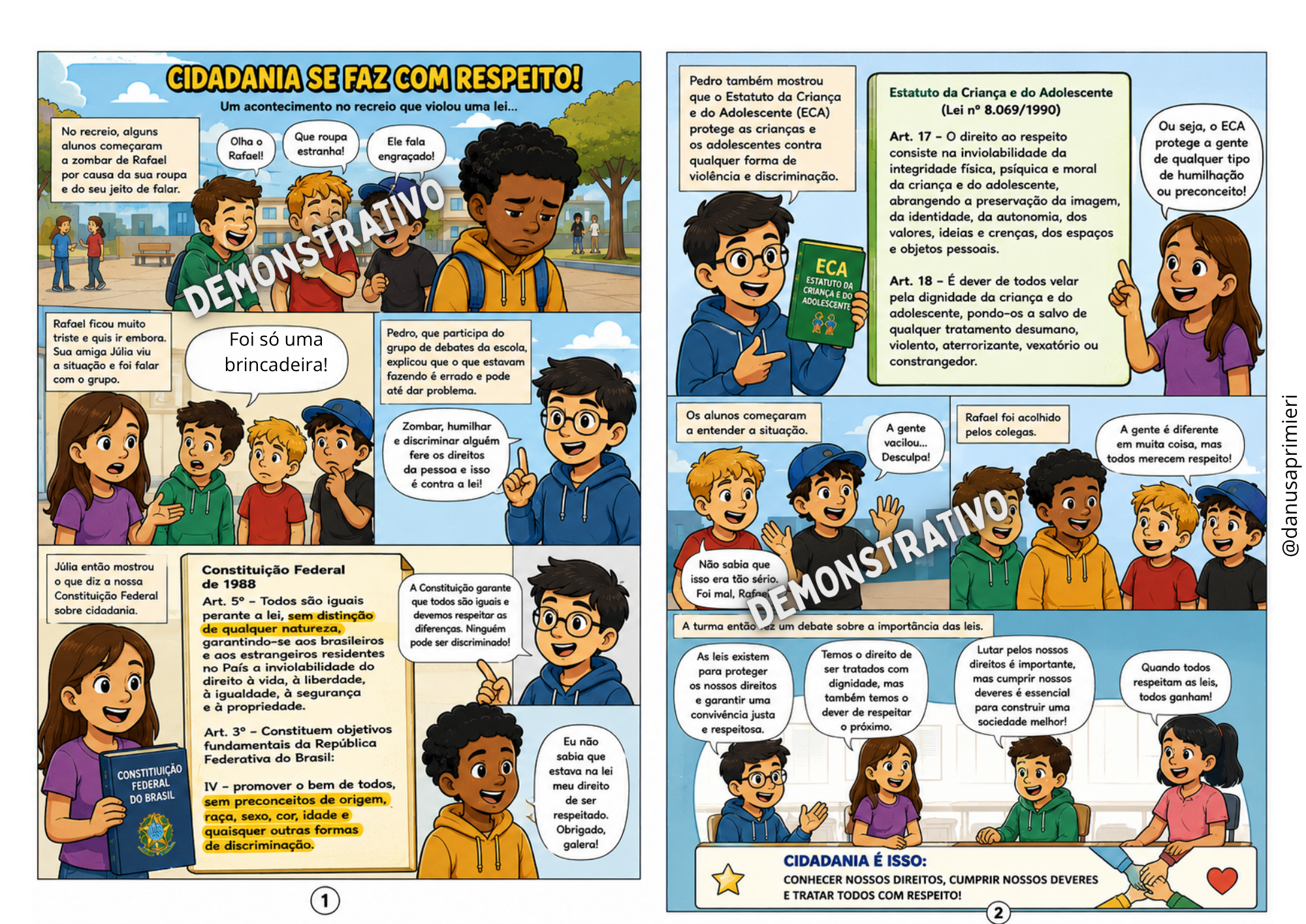 PROJETO CONVIVÊNCIA E CIDADANIA 4º E 5º ANO - Imagem 4